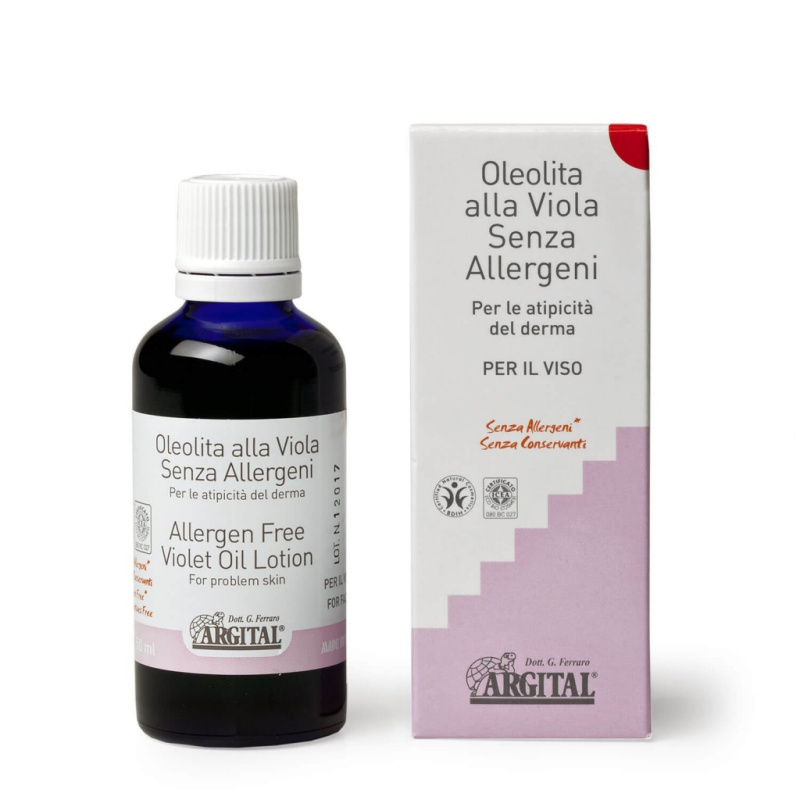 Argital Hypoalergenní olej na obličej s violkou, 50 ml