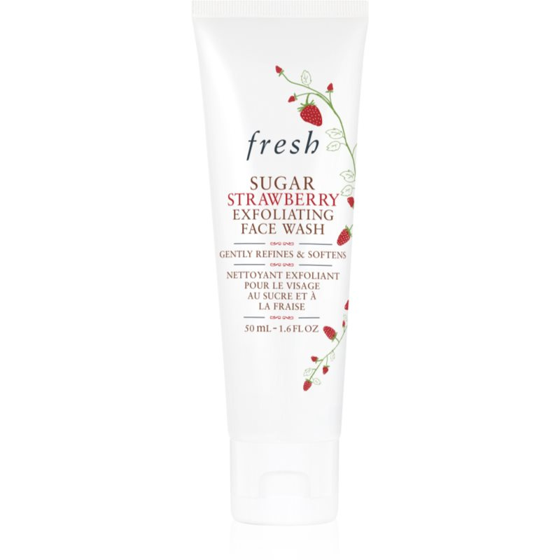 fresh Sugar Strawberry Face Wash exfoliační čisticí gel 50 ml