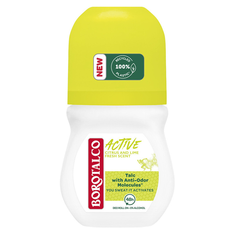 Borotalco Active Citrus & Lime deodorant roll-on 48h 50 ml
