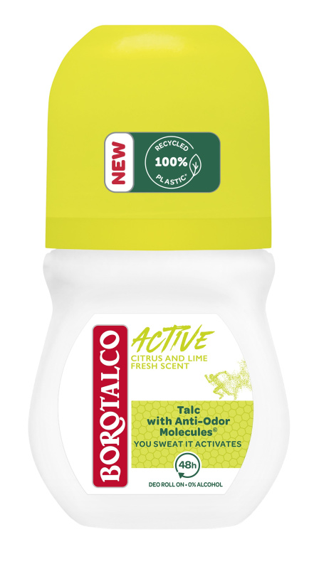Borotalco Active Citrus & Lime deodorant roll-on 48h 50 ml