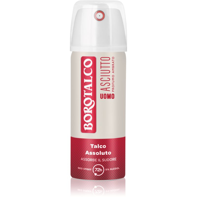 Borotalco MEN Dry deodorant ve spreji 72h vůně Amber 40 ml