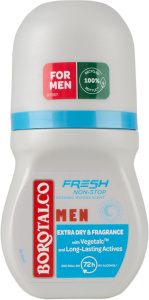 Borotalco Non-Stop Fresh MEN deodorant roll-on pro muže vůně Oceanic Wood 50 ml