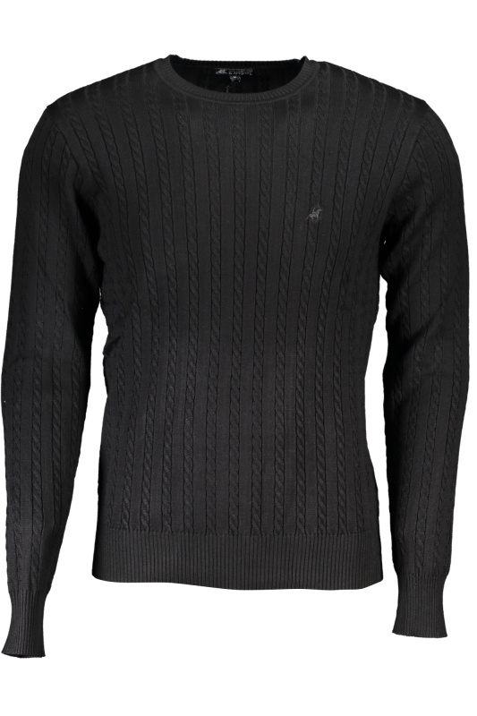 US GRAND POLO MEN'S BLACK SWEATER