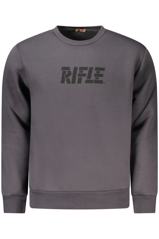 RIFLE SWEATSHIRT WITHOUT ZIP MEN GREY