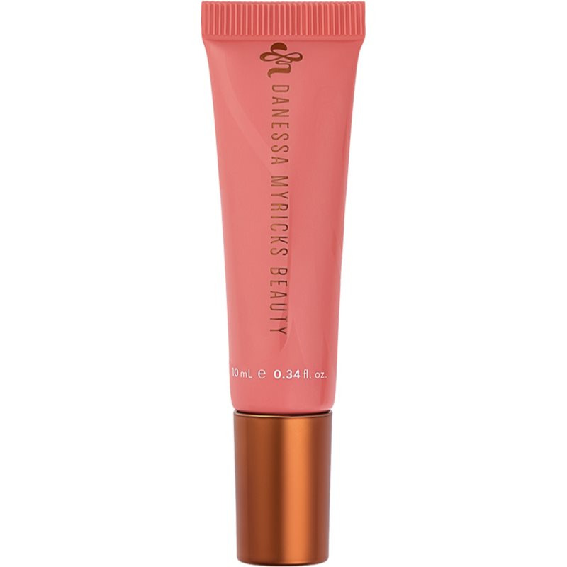 Danessa Myricks Beauty Glosswork 4D hydratační lesk na rty odstín Rose N Brunch 10 ml
