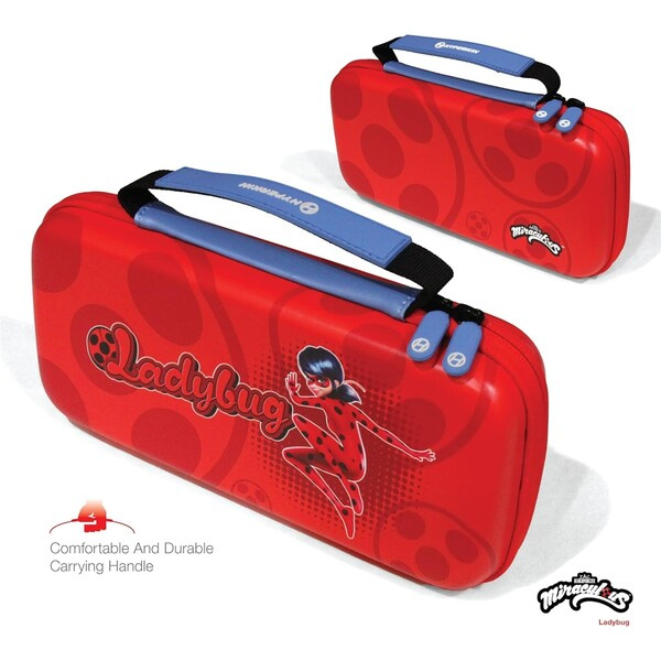 Hyperkin Official Miraculous Hard Case Ladybug Switch Červená