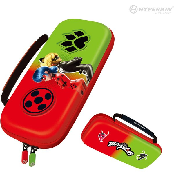 Hyperkin Official Miraculous Hard Case Bug and Cat Switch Vícebarevná