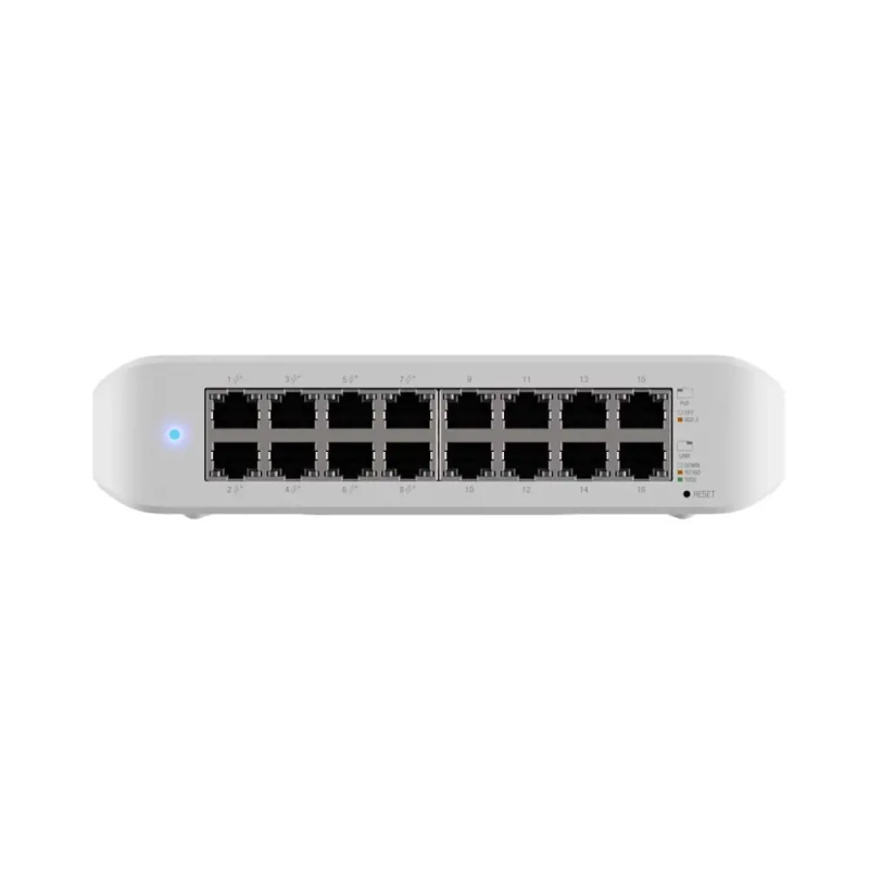 Ubiquiti USW-Lite-16-PoE Bílá