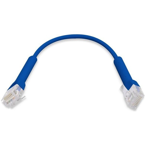 Ubiquiti UniFi Ethernet 0,22m patch kabel modrý