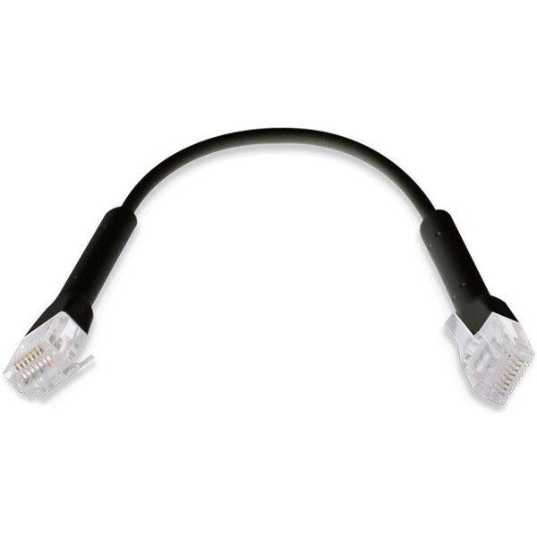 Ubiquiti UniFi Ethernet 0,22m patch kabel černý