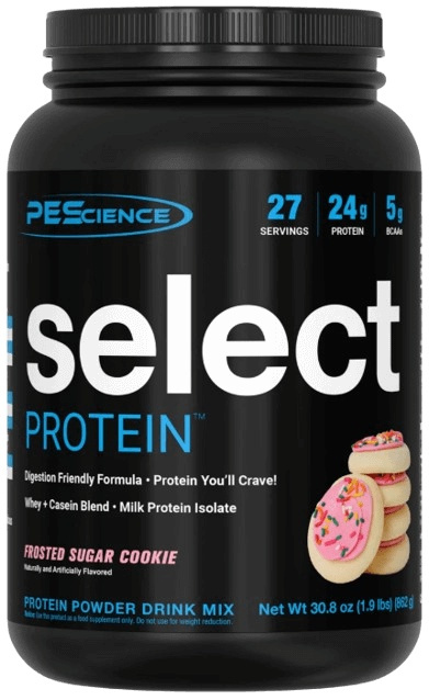 PEScience Select Protein US verze 864 g - Frosted Sugar Cookie