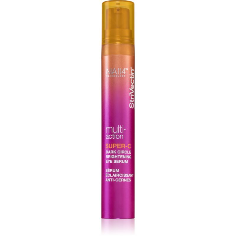 StriVectin Multi-Action Super-C Dark Circle Brightening oční sérum proti otokům a vráskám s vitaminem C 15 ml