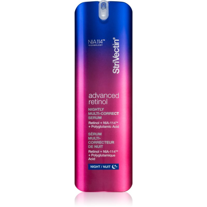 StriVectin Advanced Retinol Nightly Multi-Correct Serum regenerační noční sérum s revitalizačním účinkem s retinolem 30 ml