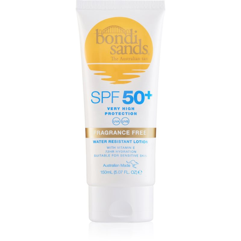 Bondi Sands SPF 50+ Fragrance Free opalovací krém na tělo SPF 50+ bez parfemace 150 ml
