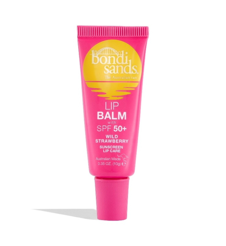 Bondi Sands SPF 50+ Lip Balm ochranný balzám na rty SPF 50+ s vůní Wild Strawberry 10 g
