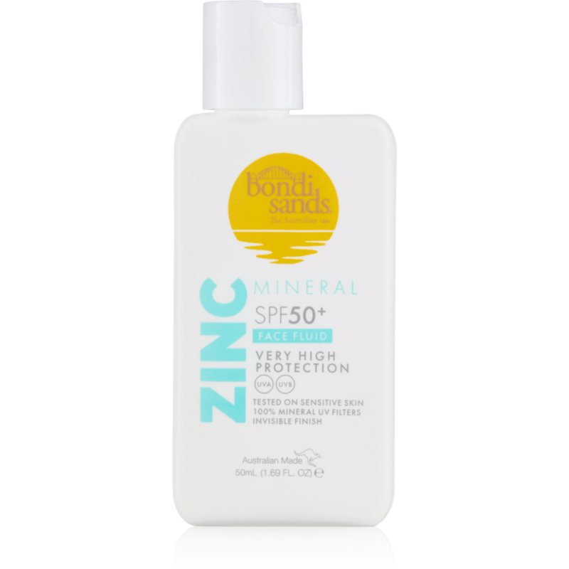 Bondi Sands SPF 50+ Zinc Mineral Face Fluid minerální ochranný fluid na obličej SPF 50+ 50 ml
