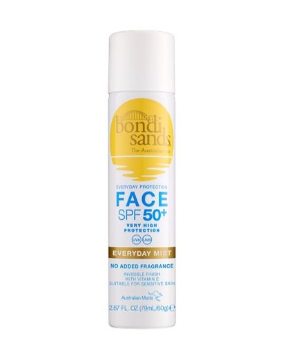 Bondi Sands SPF 50+ Everyday Face Mist ochranná mlha na obličej SPF 50+ 60 g