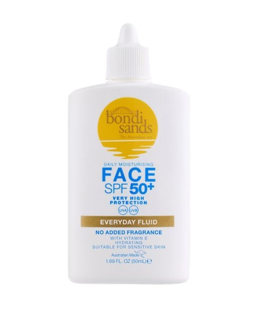 Bondi Sands SPF 50+ Everyday Face Fluid opalovací fluid na obličej SPF 50+ 50 ml