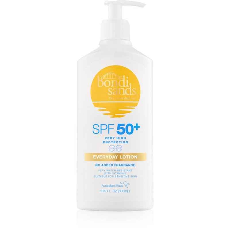Bondi Sands SPF 50+ Everyday Body Lotion opalovací tělové mléko voděodolné SPF 50+ 500 ml