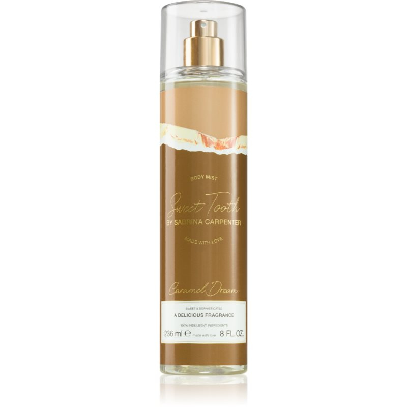 Sabrina Carpenter Sweet Tooth Caramel Dream tělový sprej pro ženy 236 ml