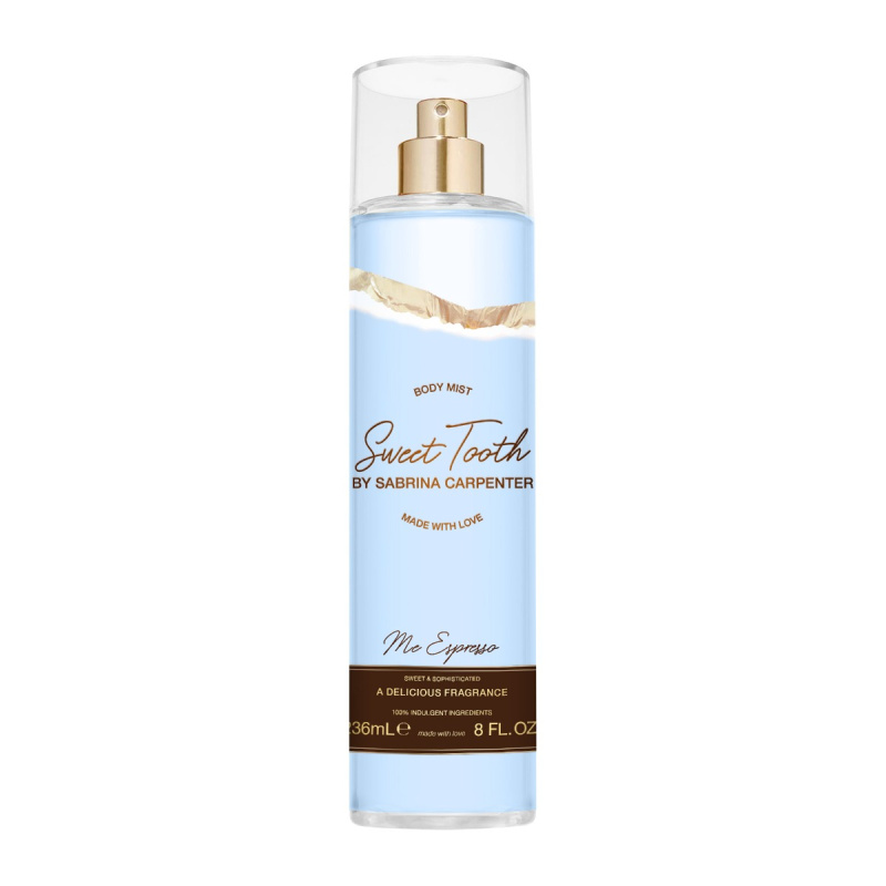Sabrina Carpenter Sweet Tooth Me Espresso parfémovaný tělový sprej pro ženy 236 ml
