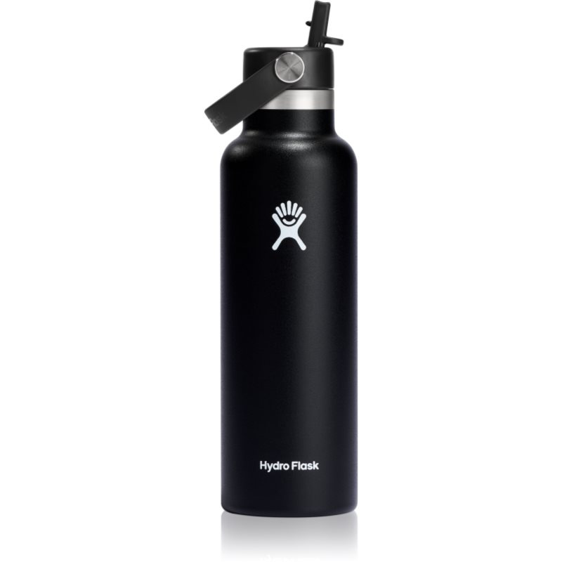 Hydro Flask Standard Mouth Straw Cap termoláhev barva Černá 621 ml