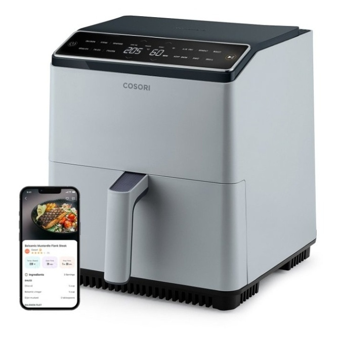 Cosori Dual Blaze 6.4L Smart CAF-P583S-AEUR Šedá