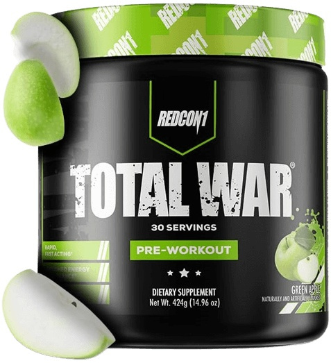 Redcon1 Total War 424 g - zelené jablko
