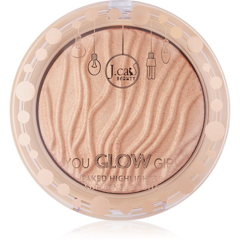 J.Cat Beauty You Glow Girl zapečený rozjasňovač odstín 110 Solstice Beam 8.5 g