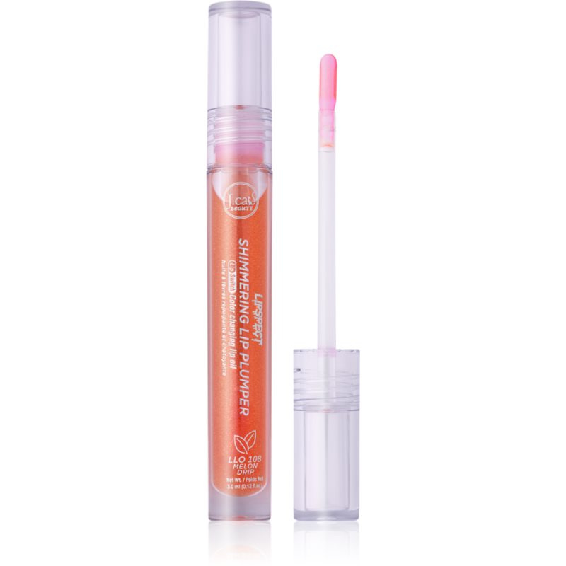 J.Cat Beauty Lipspect olej na rty s hydratačním účinkem odstín 108 Melon Drip 3 ml