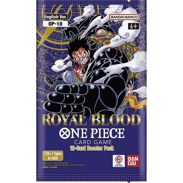 Blackfire Karetní hra One Piece TCG - Royal Blood Booster (12 karet)
