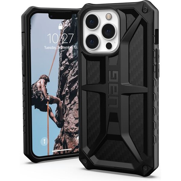 UAG Monarch kryt Apple iPhone 13 Pro karbonový