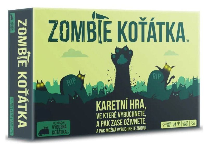 Zombie koťátka - hra z kategorie Karty, pexeso