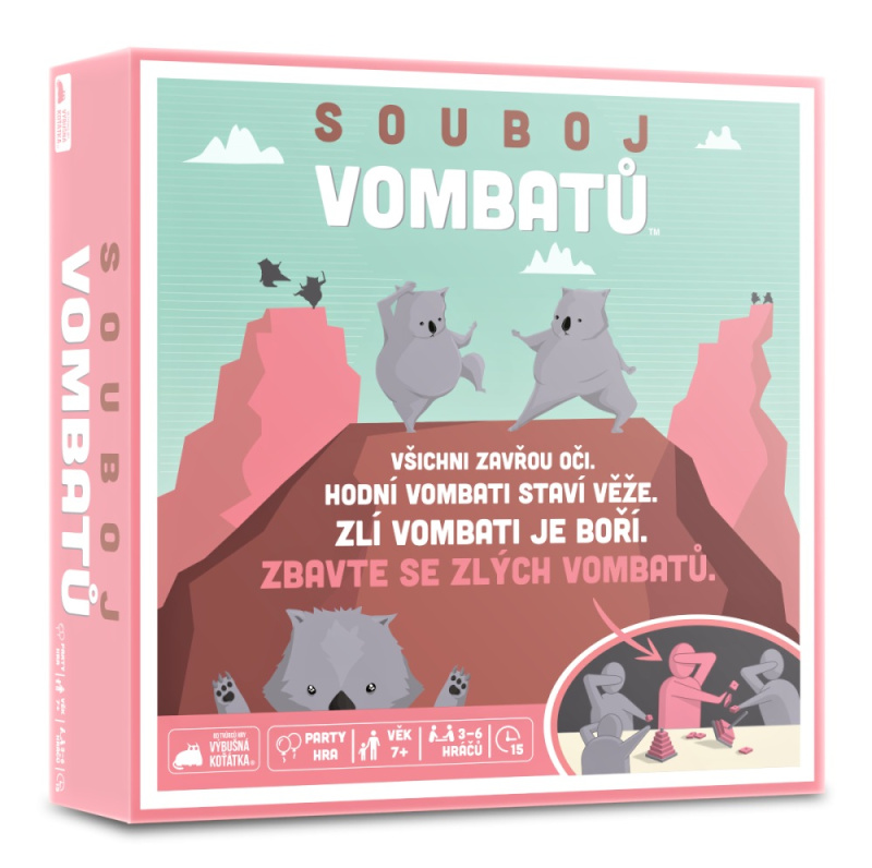 Souboj vombatů - rodinná hra ADC Blackfire Entertainment s.r.o.