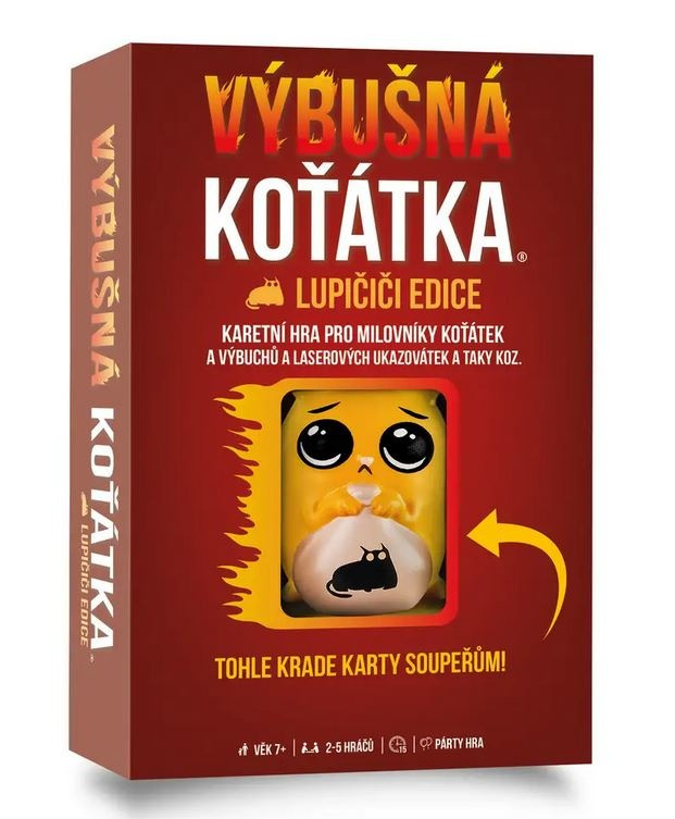 Výbušná koťátka: Lupičiči - karetní hra ADC Blackfire Entertainment s.r.o.