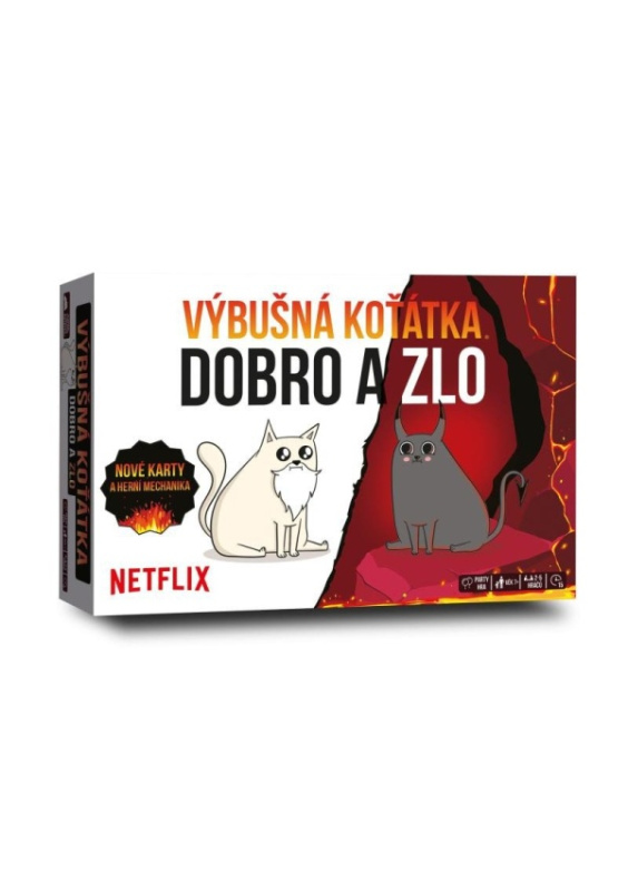 Výbušná koťátka: Dobro a zlo - karetní hra ADC Blackfire Entertainment s.r.o.