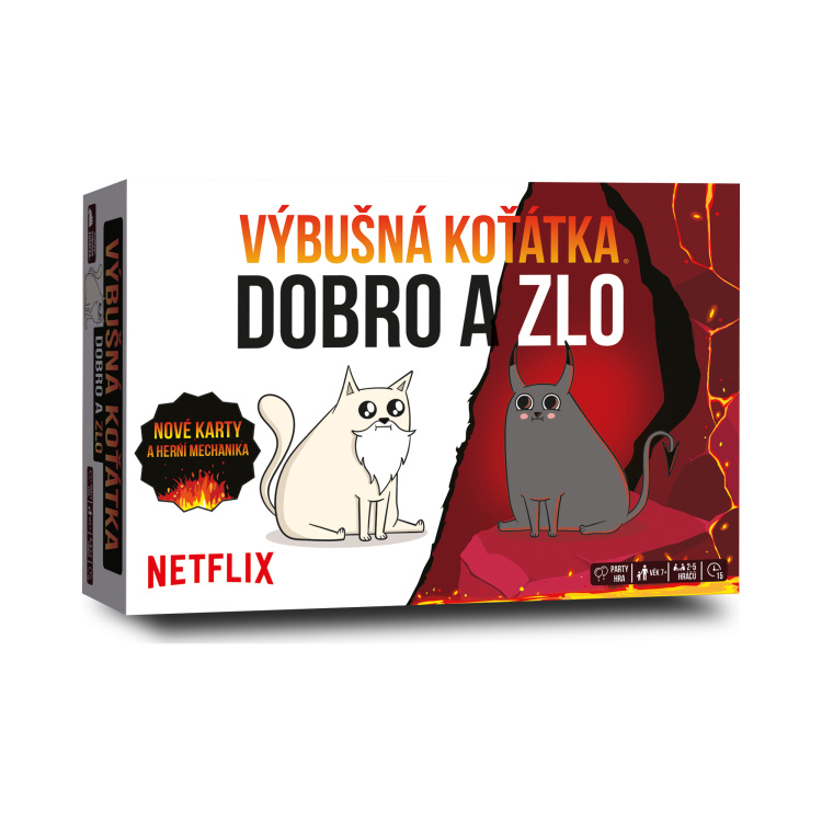 Výbušná koťátka: Dobro a zlo - karetní hra ADC Blackfire Entertainment s.r.o.