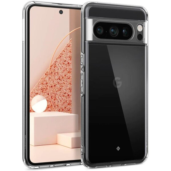 Spigen Caseology Capella kryt Google Pixel 8 Pro čirý