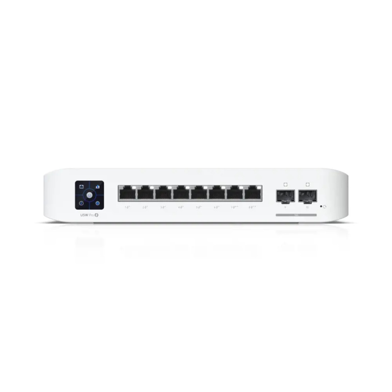 Ubiquiti USW-Pro-8-PoE Bílá