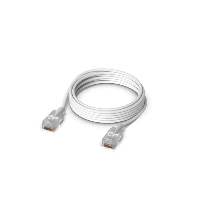Ubiquiti Etherlighting Patch kabel CAT6 2m bílý Bílá