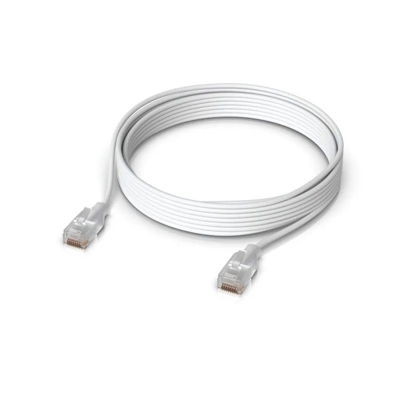 Ubiquiti Etherlighting Patch kabel CAT6 5m bílý Bílá