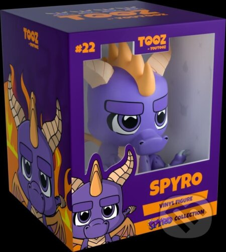 Spyro figúrka - Spyro Unimpressed 10 cm (Youtooz)