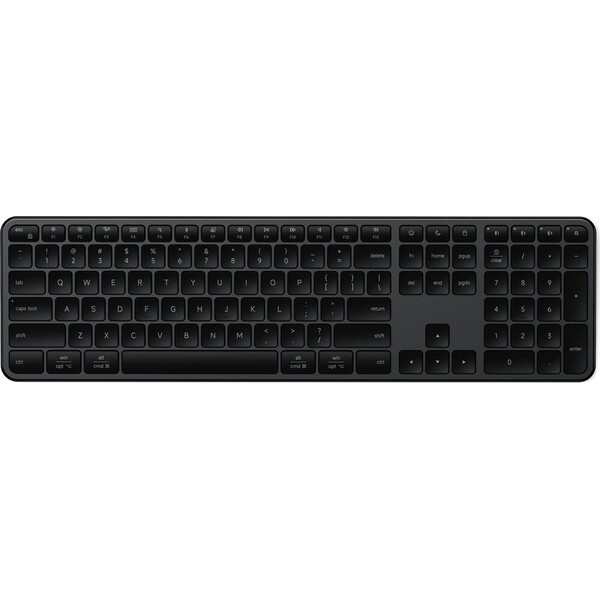 Satechi Slim EX3 bezdrátová klávesnice (US English) vesmírně černá