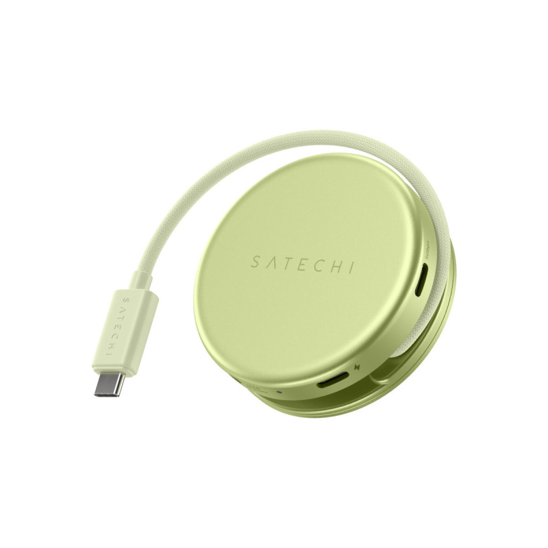 Satechi OntheGo 5-in-1 Multiport Adapter (MacBook Neo) citrusově žlutý