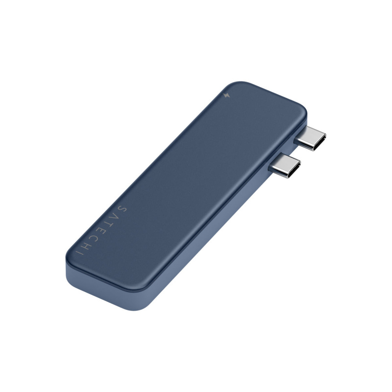 Satechi USB-C Snap Hub (MacBook Neo) indigově modrý