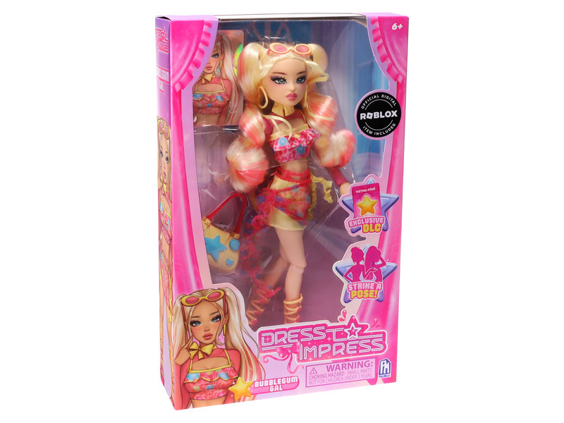 Obleč se, divatová panenka, Bubble Gum Gal