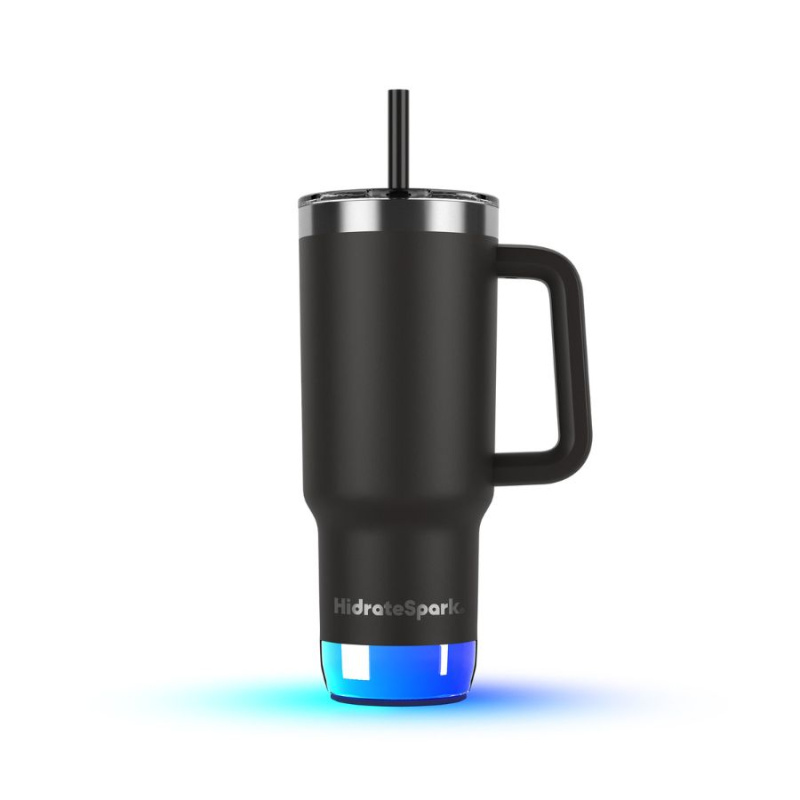 HidrateSpark PRO 2 Tumbler chytrý hrnek, 887 ml černý