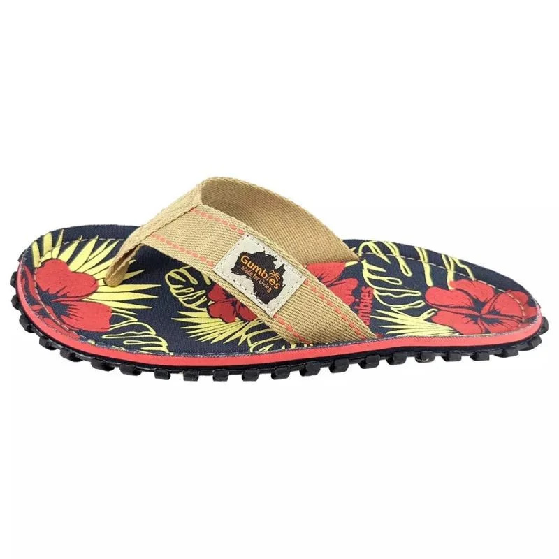 Žabky Gumbies Islander Denim Hibiscus GU-FFISL109 41