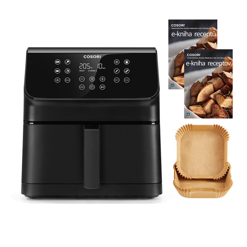 Cosori P651 Premium II Chef Edition CAF-P651-KEUR Černá