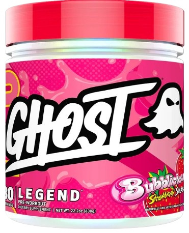 Ghost Legend V4 30 servings - Bublicious strawberry splash